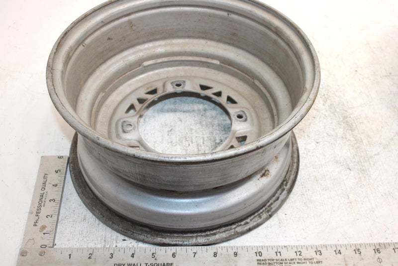 2004 Polaris Sportsman 600 Oem 12x6 Front Wheel Rim Pair 1523448-067 AP58