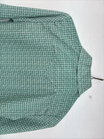 New Women’s Dickson Jenkins Green Design Long Sleeve Pearl Snap Size 30 GG-2