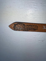 New Brown Genuine Leather Nocona Pendent 28” Belt #321904828 NN-3