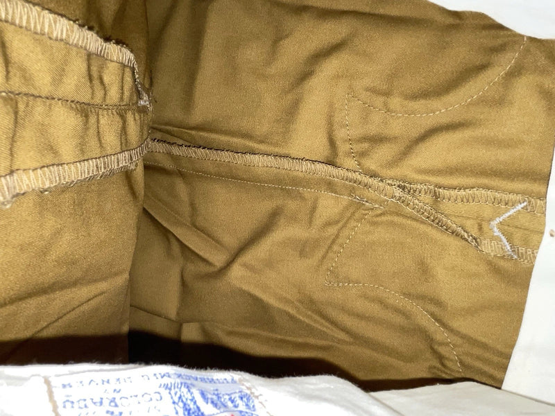New Vintage Brown Western Girl Polyester Pants #77 SS-66