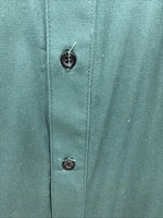 New Men’s Cowboy Threads Green Purple Short Sleeve Button Up Large Q-94