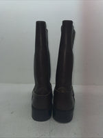 New Men’s Brown Rodeo Cowboy Boots. 38 9.5 9 1/2 D. 6-102