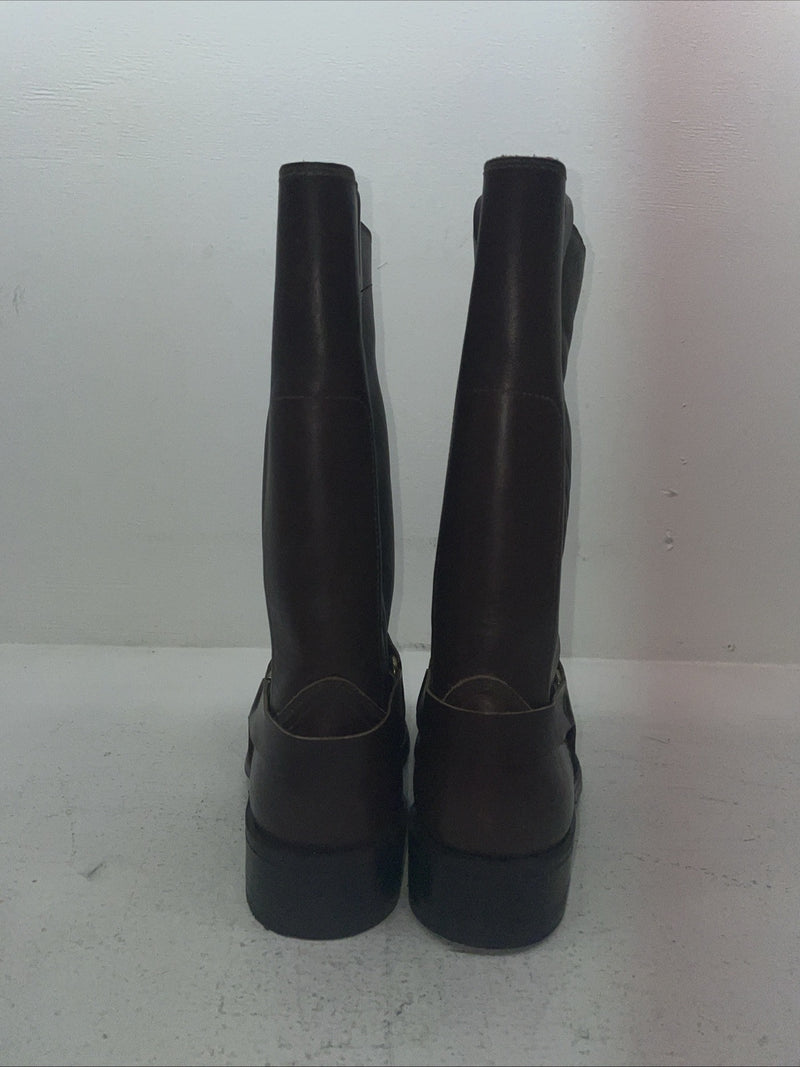 New Men’s Brown Rodeo Cowboy Boots. 38 9.5 9 1/2 D. 6-102
