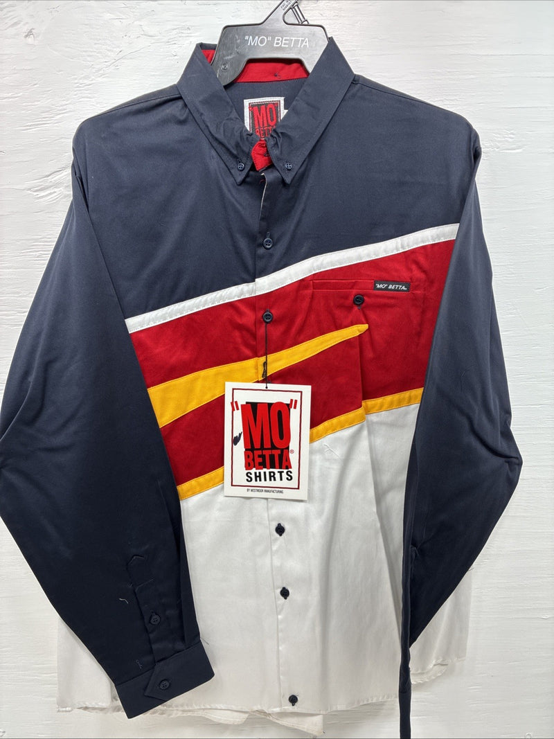 New Men’s “MO” Betta Shirts Multiple Color Long Sleeve Button Up 17 XL J-23