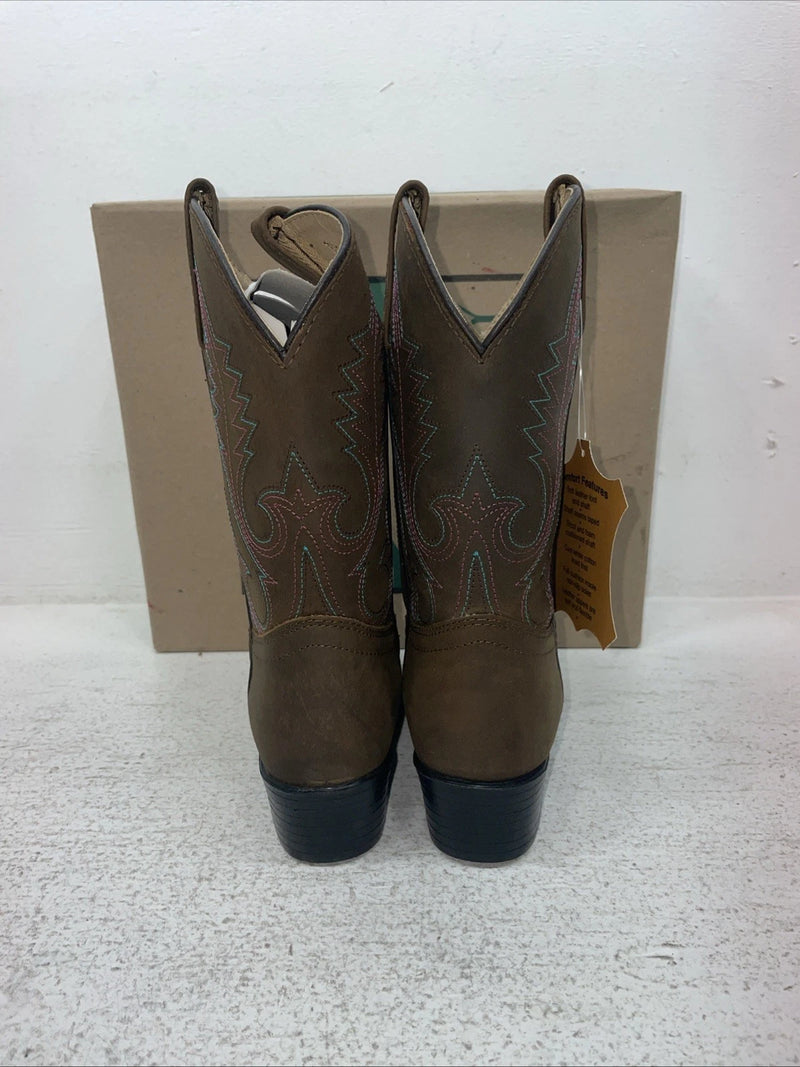 New Kids Brown Smoky Mountain Cowboy Boots. 3531 C 12.5 12 1/2. 23-24
