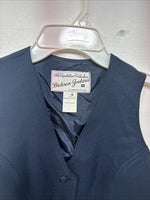 New Kids Dickson Jenkins Blue Vest Button Up Size 8 Girls TT-54