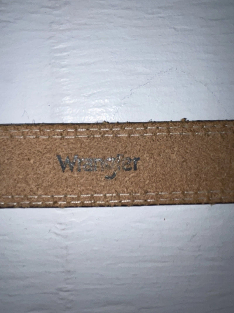 New Blue Genuine Leather Wrangler 32” Belt #528006 Z-170
