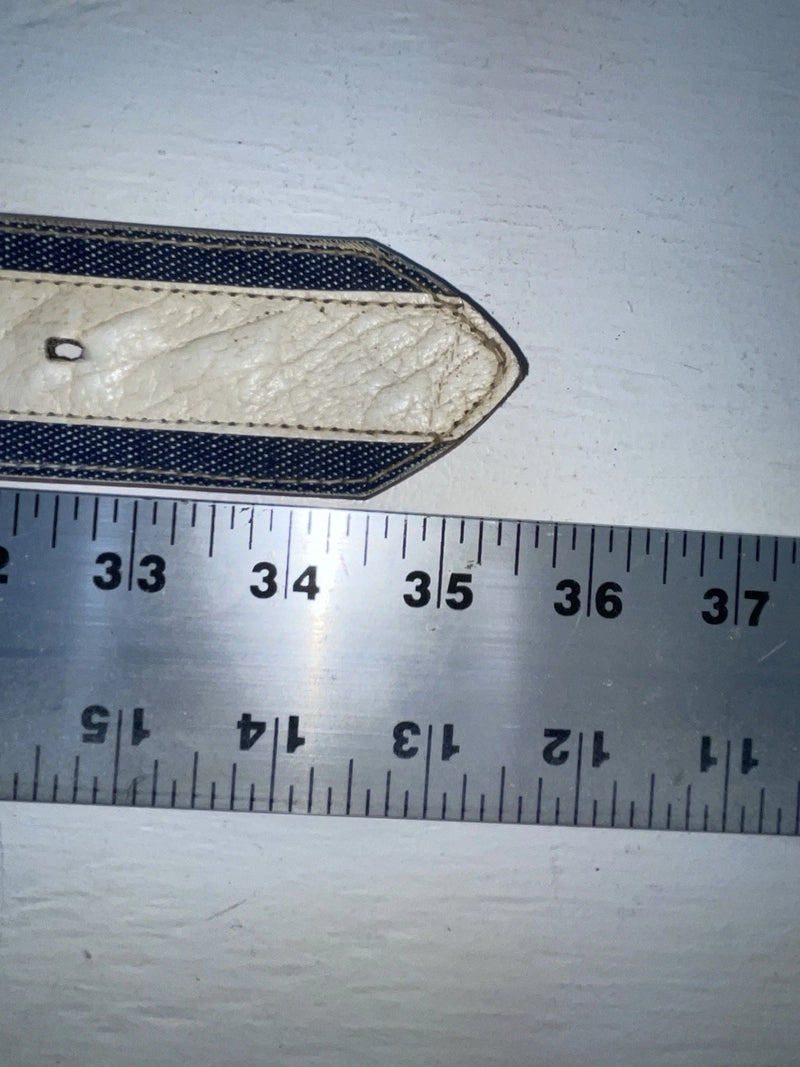 New Blue Genuine Leather 30” Belt #7330 NN-30