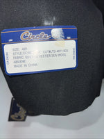 New Men’s Circle S Black Suit Jacket 48R #25832 Y-607