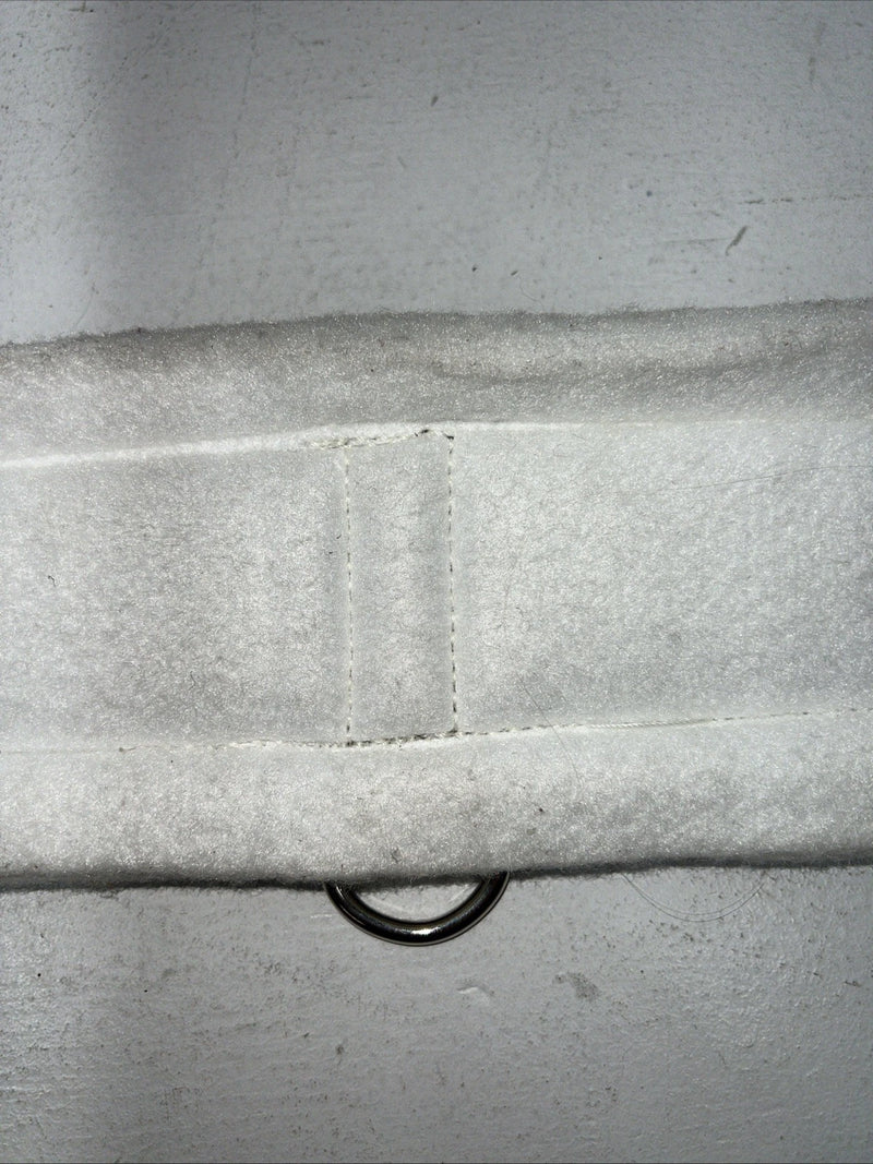 New Brown White Fleece Fabtron 32” Cinch. U-18