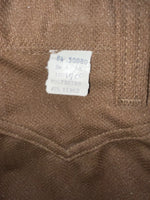 New Vintage Brown Polyester Pants #8450080 SS-102￼