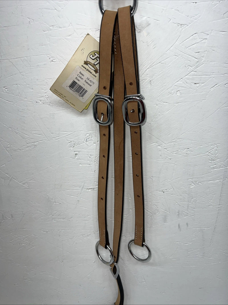 New Royal King Light Oil Brown Leather Running Martingale #53-4275 BB-46