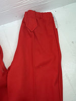 New Vintage Red Panhandle Slim Polyester Pants #1144 VV-77