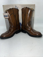New Children’s Brown Acme Cowboy Boots. 03124 9.5 9 1/2 D 24-23
