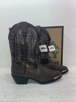 New Youth Brown Smoky Mountain Cowboy Boots. 1073 Y 5.5 5 1/2. 2-132