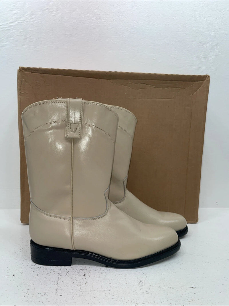 New Women’s Tan Texas Brand Cowboy Boots. 6829 8.5 8 1/2 M. 15-34