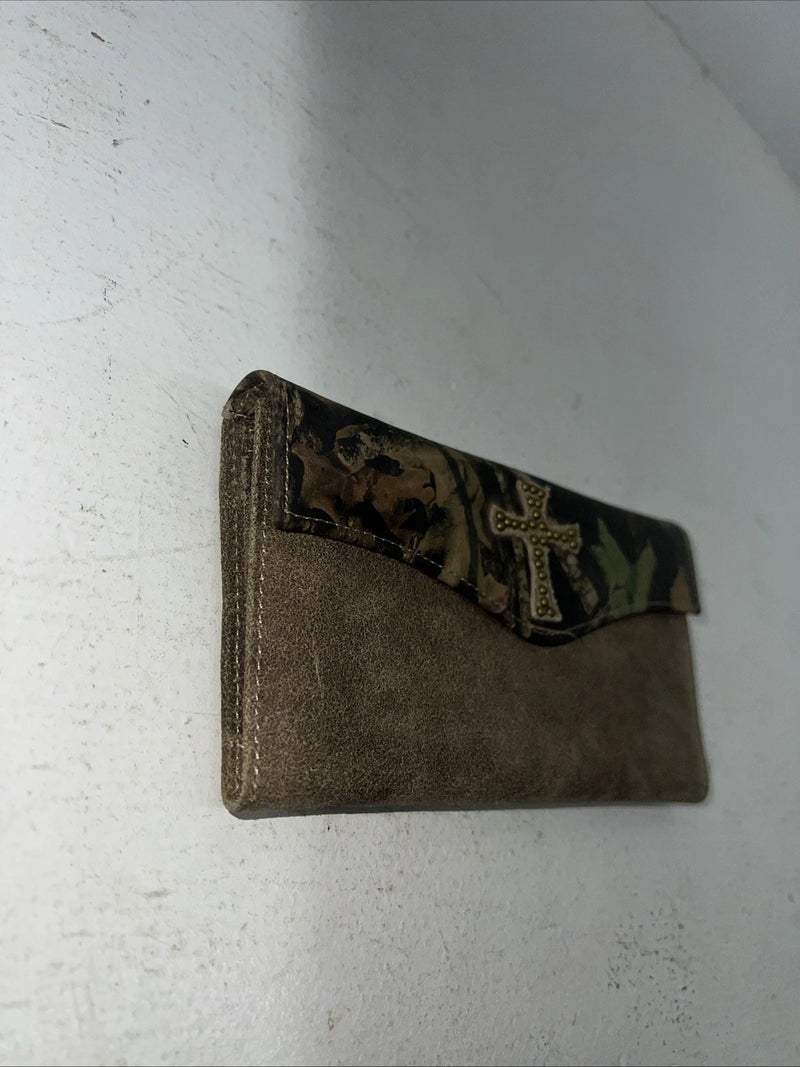 New Mossy Oak Camouflage Cross Womens Wallet #5136488 P-505