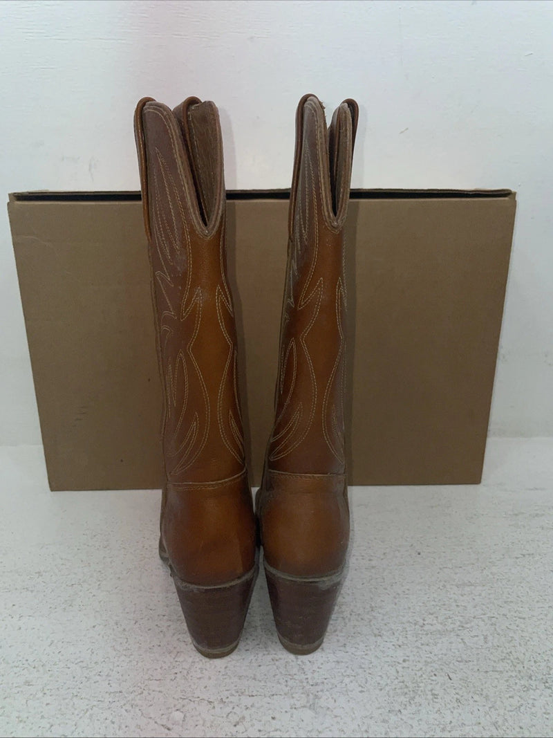 New Women’s Brown Miss Capezio Cowboy Boots. L 474 5 M. 2-67