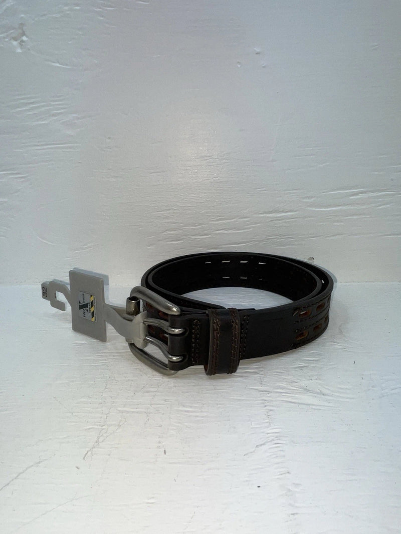 New Black Genuine Leather HD Xtreme 32” Belt #N2710802 JJ-21