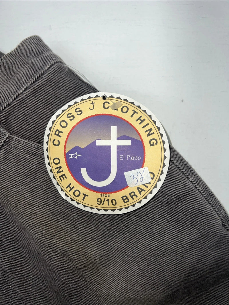New Women’s Cross J Denim Jeans. No Back Pockets 9/10 Style 1098 I-5