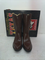 New Men’s Brown Texas Brand Cowboy Boots. 8311 8.5 8 1-2 D. 3-115