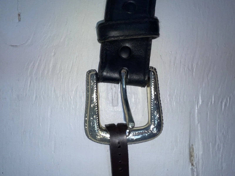 New Brown Genuine Leather Nocona Gold Pendent 44” Belt #2413644 NN-143