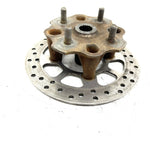 2002 Suzuki Quadrunner 500 4x4 OEM Front Wheel Hub W/Rotor 54110-09F11 AS37