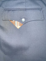 New Vintage Blue Ranch Polyester Pants #P1023 SS-32