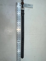 New Black Genuine Leather Circle Y Tooled 18” Belt #8022 NN-64