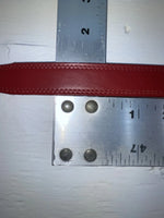 New Red Genuine Leather Nocona 32” Belt #G357 Z-123