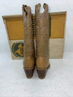 New Women’s Brown Texas Brand Cowboy Boots. 4911 7.5 7 1/2 M. 17-33