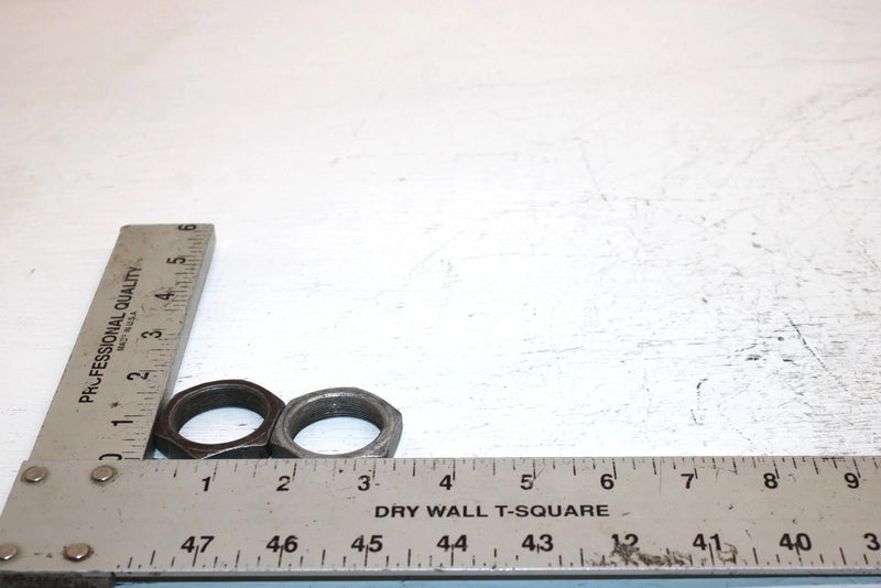 1982 Honda Atc 185a Oem Rear Axle Jam Nut Pair 90307-968-000 AH67