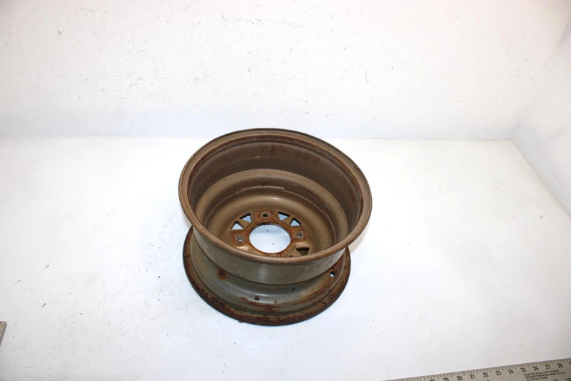 97 Arctic Cat Bearcat 454 2x4 Oem Front Wheel Rim 12x6.5 0402-169 AA11