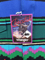 New Men’s Wrangler Multi Color Long Sleeve Button Up 16.5 Large Q-60