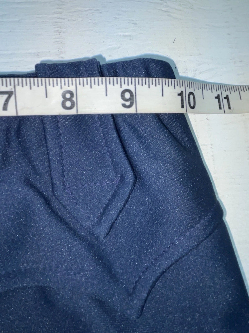 New Vintage Blue Western Heritage Polyester Pants #G31 3A-98