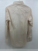 New Men’s Champion Western Tan Embroidered Long Sleeve Pearl Snap Medium T-84