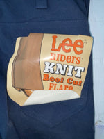 New Vintage Blue Lee Polyester Pants #2004041 OO-89