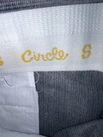 New Vintage Gray Circle S Polyester Pants #CP5091 XX-79