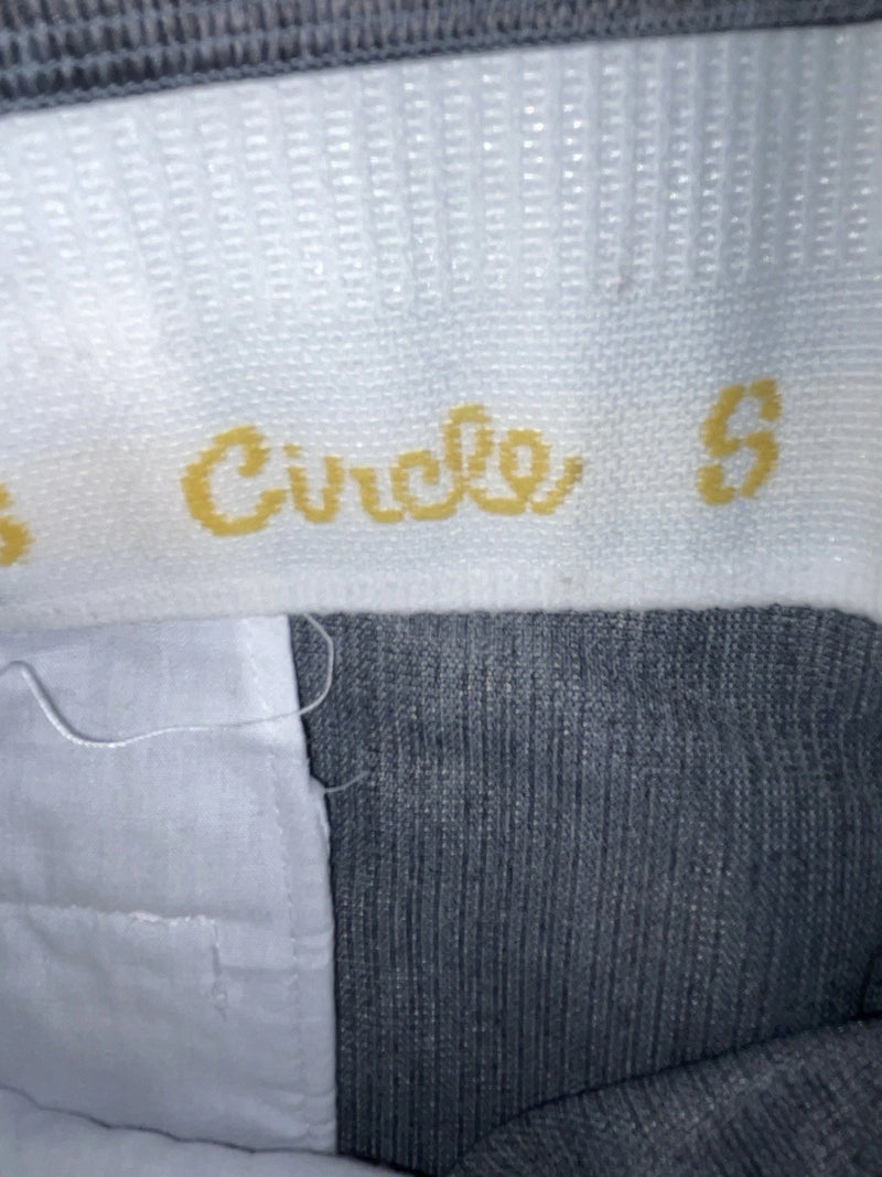 New Vintage Gray Circle S Polyester Pants #CP5091 XX-79