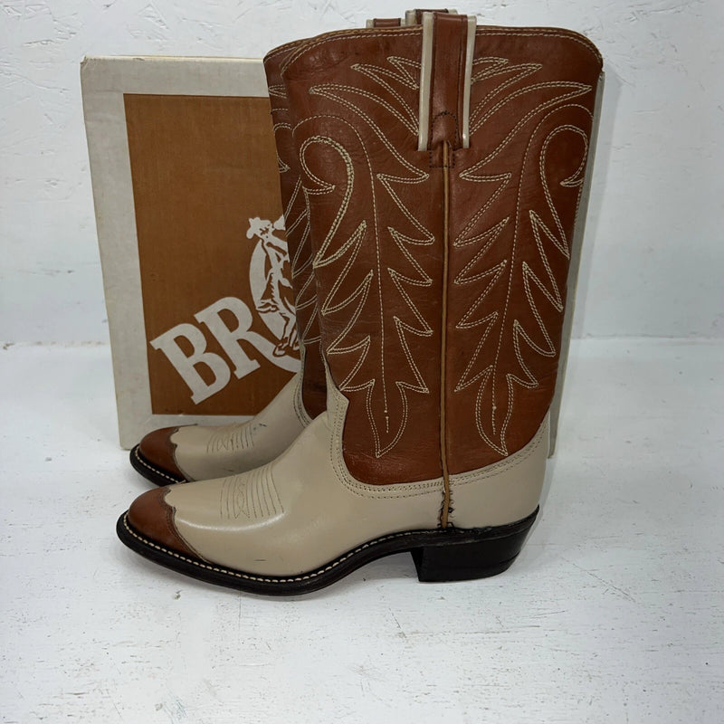 New Women’s Brown Texas Brand Cowboy Boots. 59 5.5 5 1/2 N. 20-86