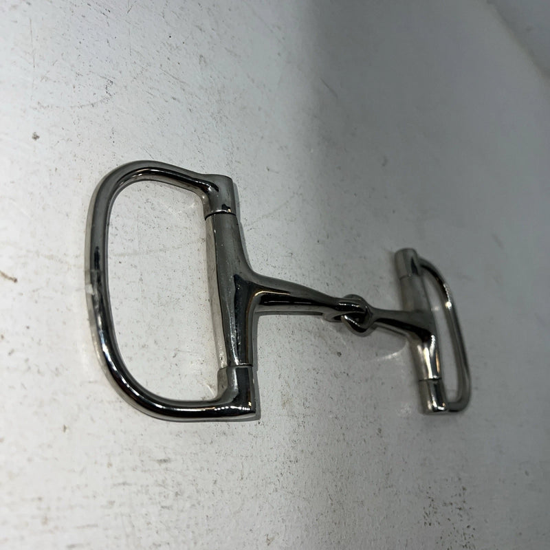 New Congress Leather 5” D Ring Snaffle Bit #477101 Y-501