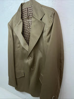 New Men’s Panhandle Slim Tan Suit Jacket 42 #1072 LL- 607