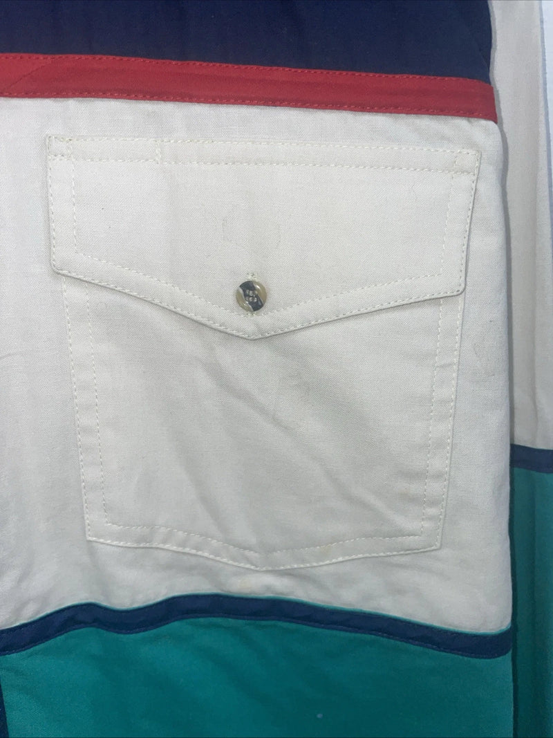 New Men’s San Angelo Multiple Color Long Sleeve Button Up Medium B-107