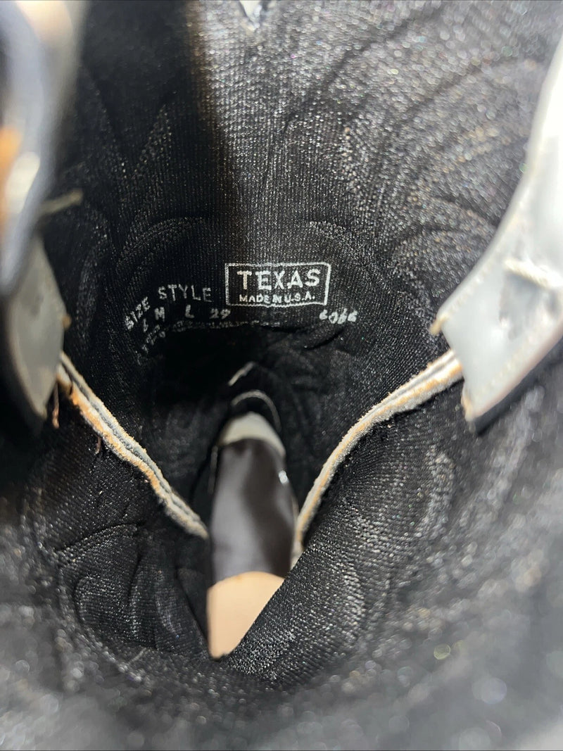 New Women’s Grey Texas Brand Cowboy Boots. L 29 6 M. 20-136