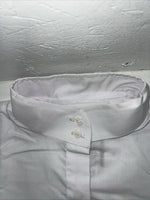 New Women’s White Sleeveless Tough 1 Comfort Riders English Shirt. 32 G-35