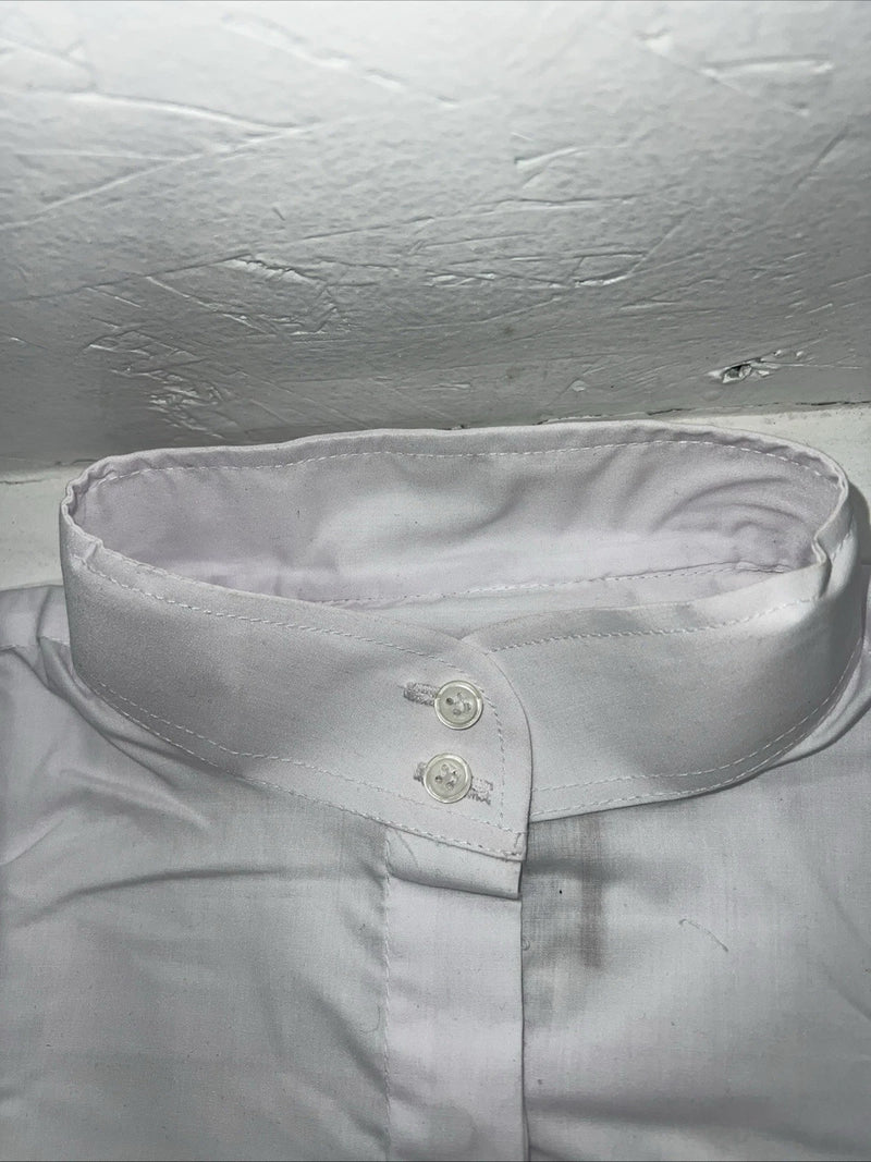 New Women’s White Sleeveless Tough 1 Comfort Riders English Shirt. 32 G-35