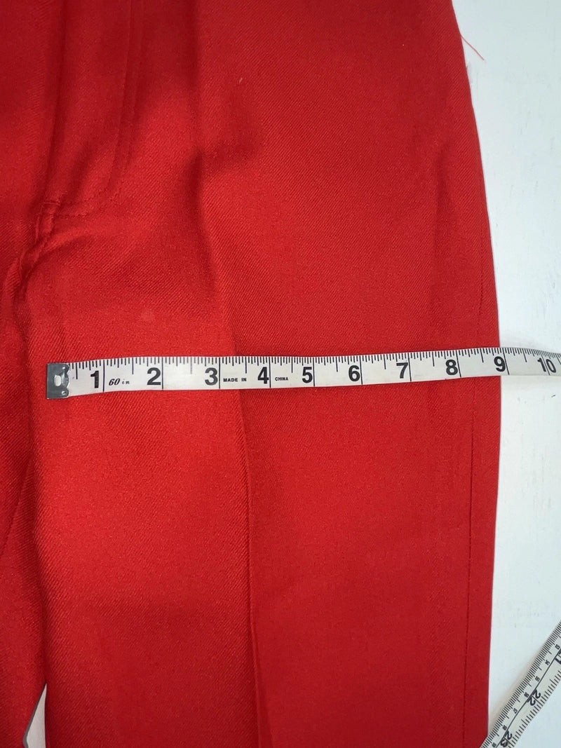 New Vintage Red Dickson Jenkins Polyester Pants #5501 3A-32
