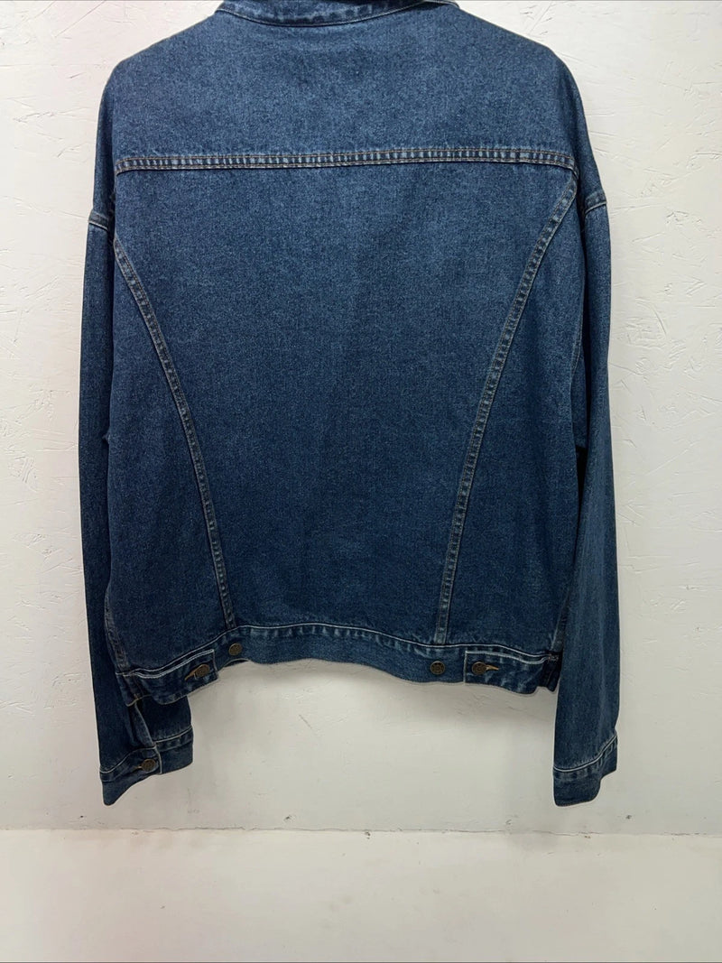 New Men’s ELY Outerwear Denim Long Sleeve Jacket XL S-603