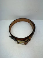 New Brown Genuine Leather Circle Y Tooled 30” Belt #9290 Z-94