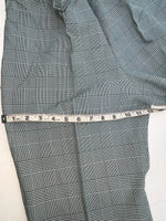 New Vintage Green Plaid Panhandle Slim Polyester Pants #1218 NN-152